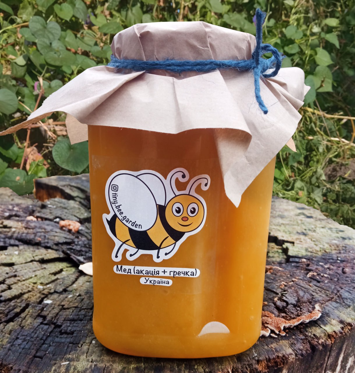 Мед (акація+гречка)